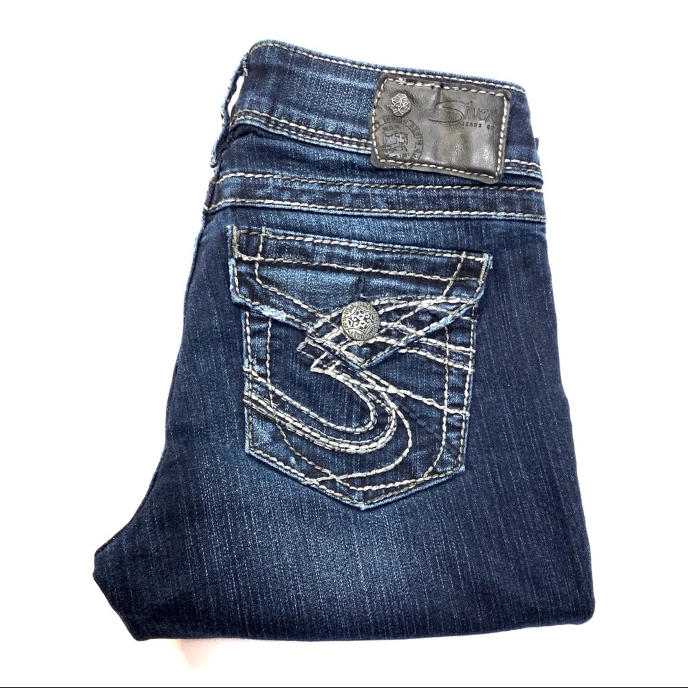 Silver Jeans 25 x 30 Suki Surplus Boot Stretch